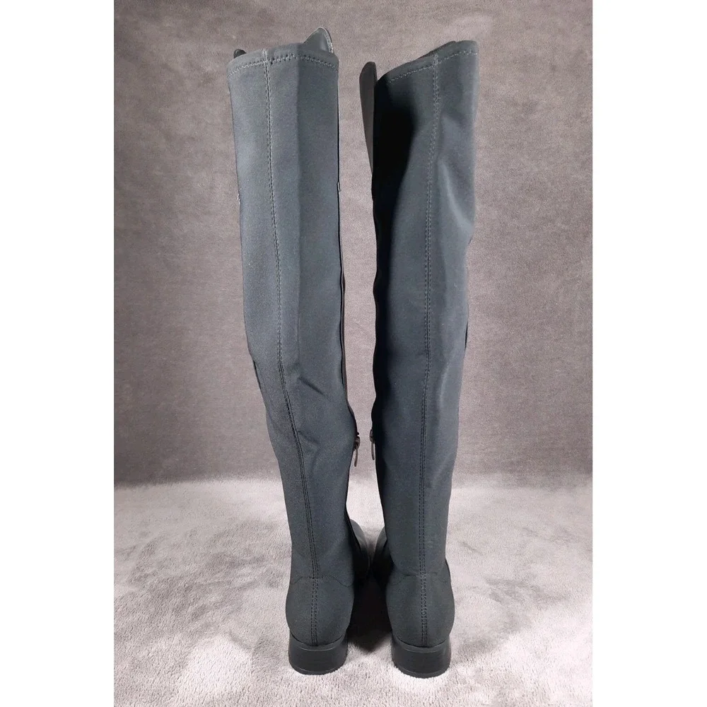Marc Fisher Women's‎ Terrea Almond Toe Over-The-Knee Boots  Black - 5.5M